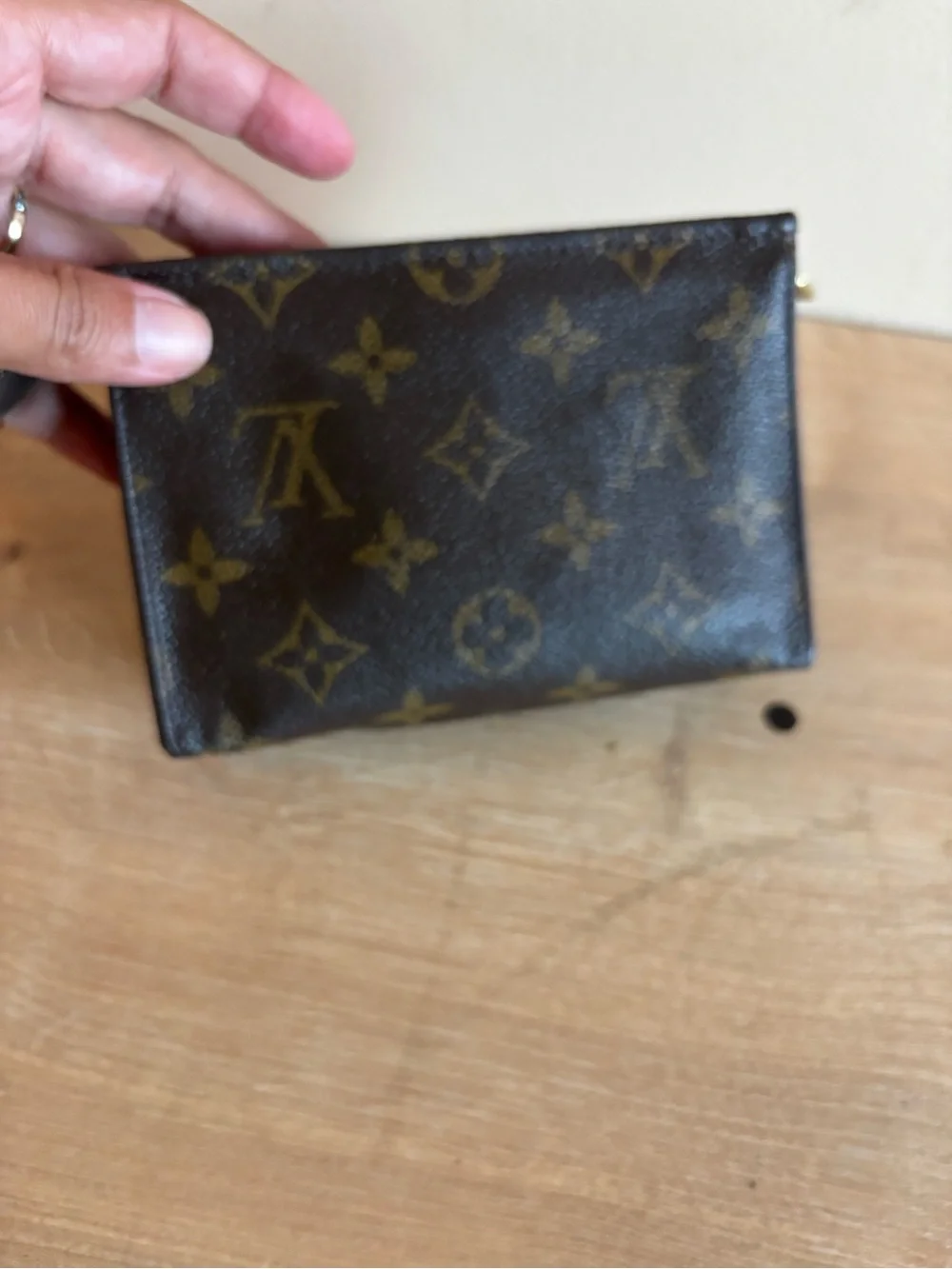 Authentic Louis Vuitton monogram case toiletry
